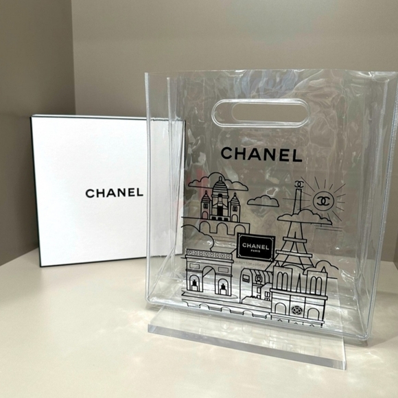 CHANEL Handbags - Chanel PVC Bag Authentic